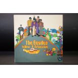 Vinyl - The Beatles Yellow Submarine original UK stereo pressing, two red lines on back, black