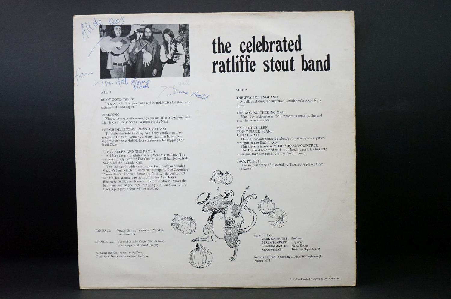 Vinyl - The Celebrated Ratliffe Stout Band – Songs And Tales From Greenwood Edge self released - Image 5 of 6