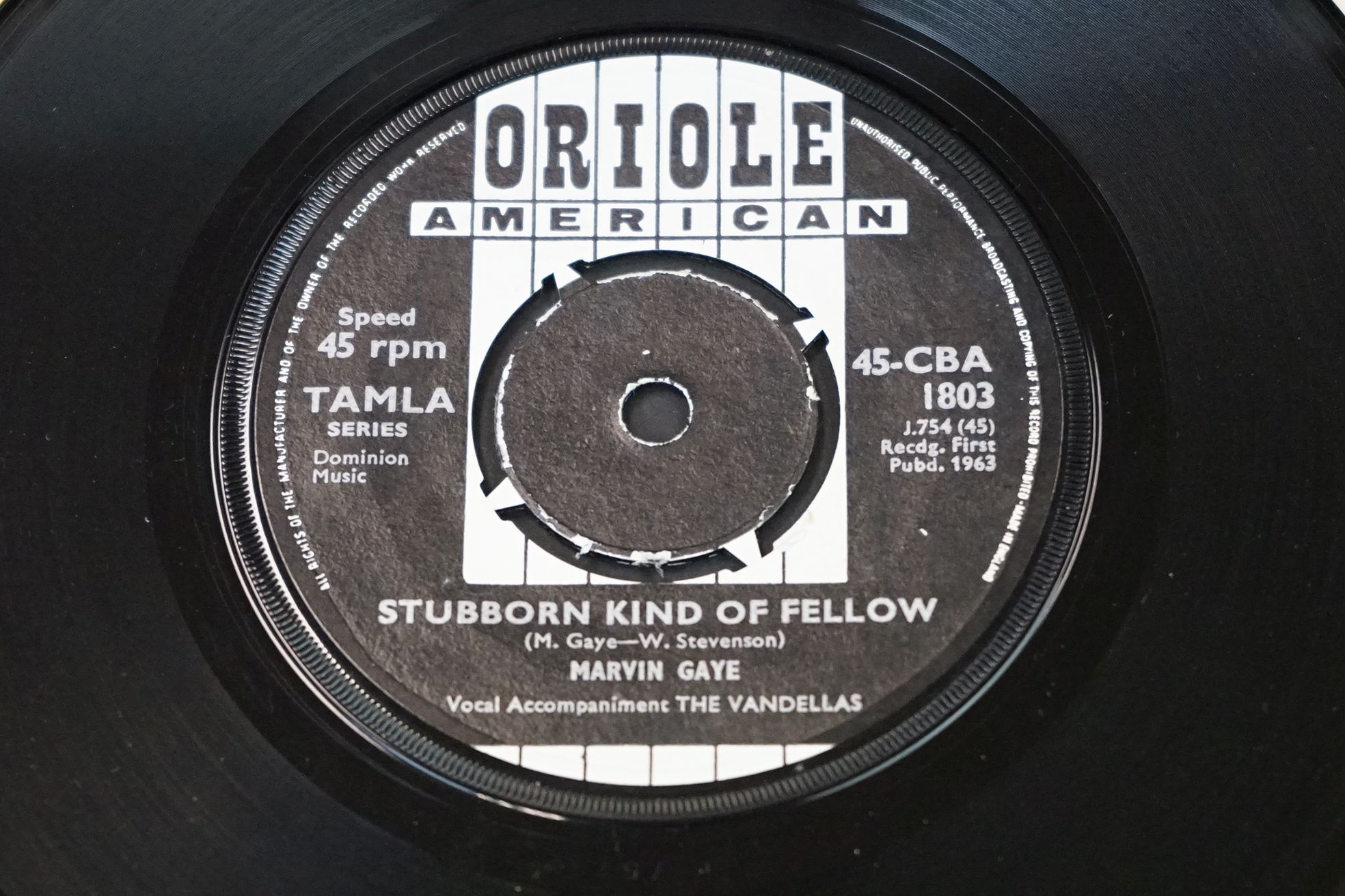 Vinyl - Marvin Gaye Stubborn Kind Of Fellow on Oriole American Records 45-CBA 1803. Vg+ - Image 3 of 6
