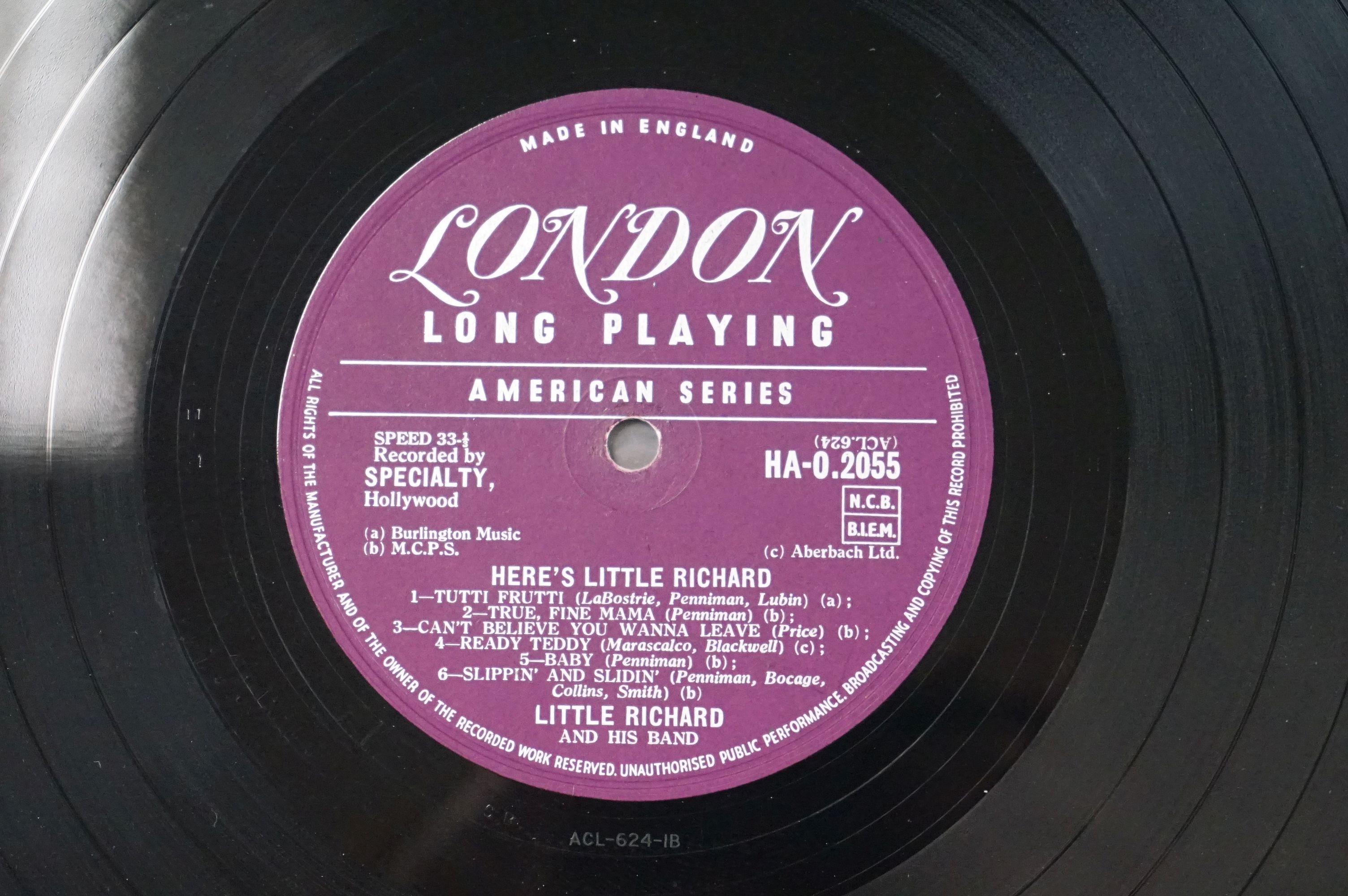 Vinyl & Autograph - Little Richard 3 UK pressing albums on London Records to include: Here’s - Image 10 of 15