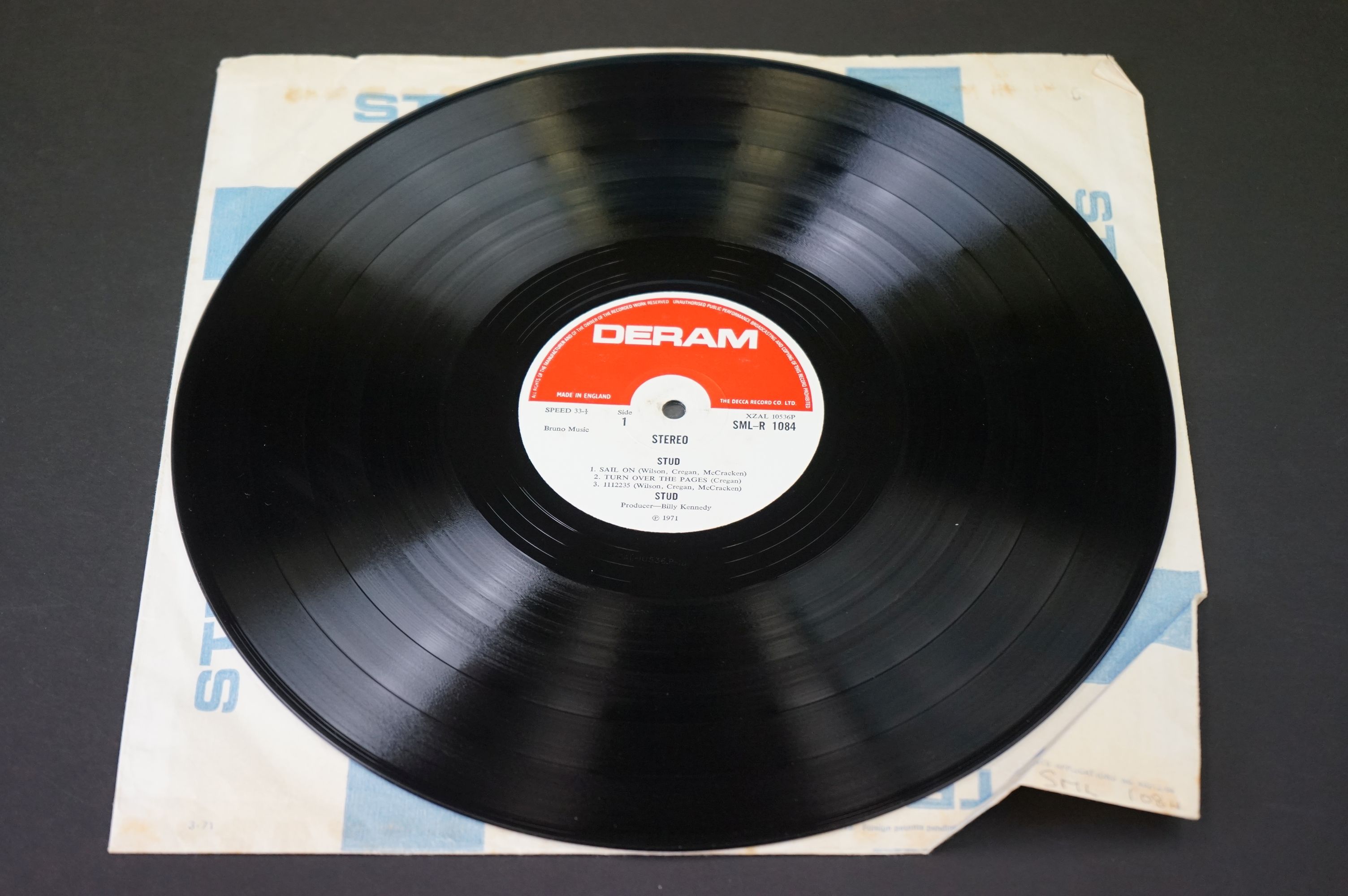 Vinyl - Stud - Stud, original UK 1971 1st pressing, Deram Records SML-R 1084, VG- / VG+ - Image 2 of 6