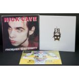 Vinyl - 3 Nick Cave and related items to include: Nick Cave & The Bad Seeds – The Mercy Seat (UK