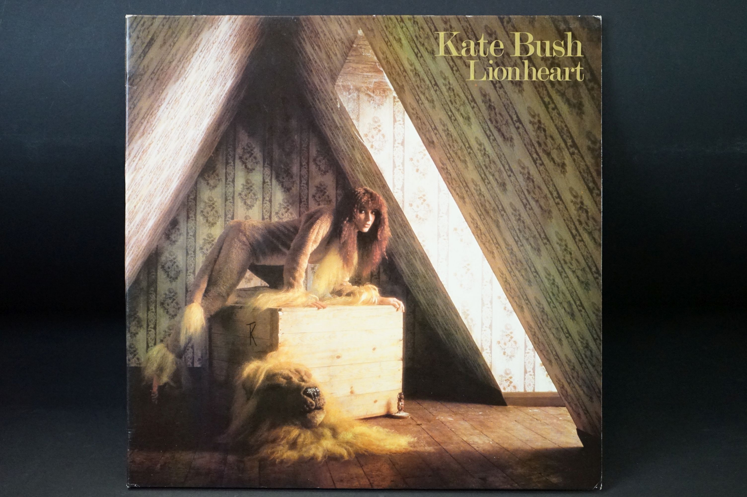Vinyl & Autograph - Kate Bush Lionheart LP signed to rear 'For Charles lots of love Kate x' - Image 9 of 9