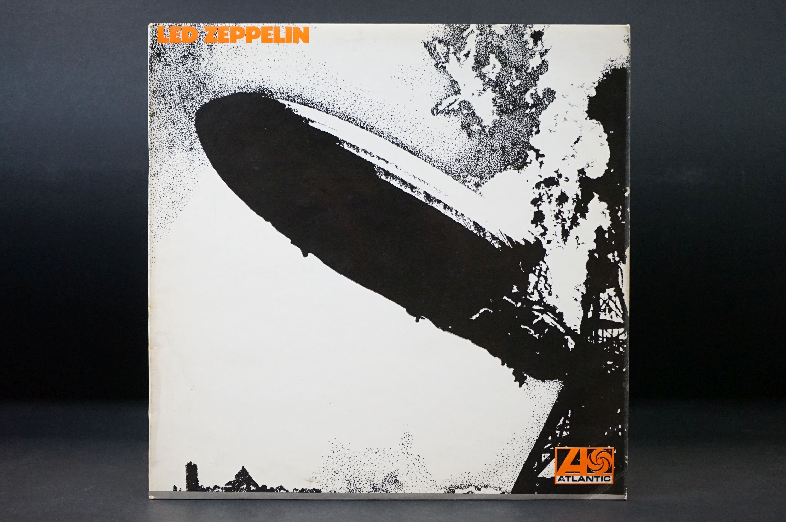 Vinyl - Led Zeppelin self titled. Original UK 2nd pressing with plum labels, this variation with