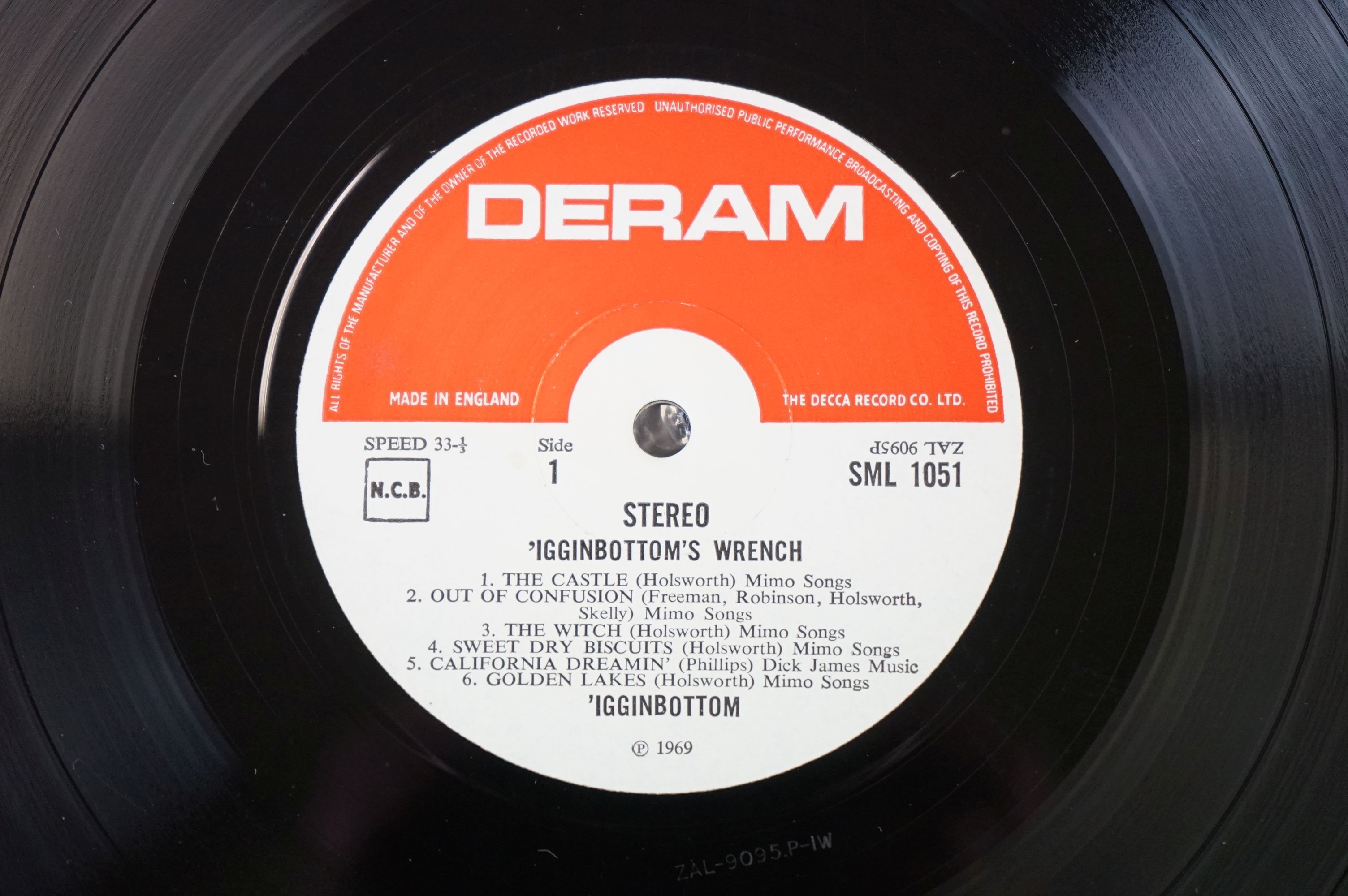 Vinyl - 'Igginbottom – 'Igginbottom's Wrench, original UK 1969 1st stereo pressing, Deram Records - Image 4 of 7