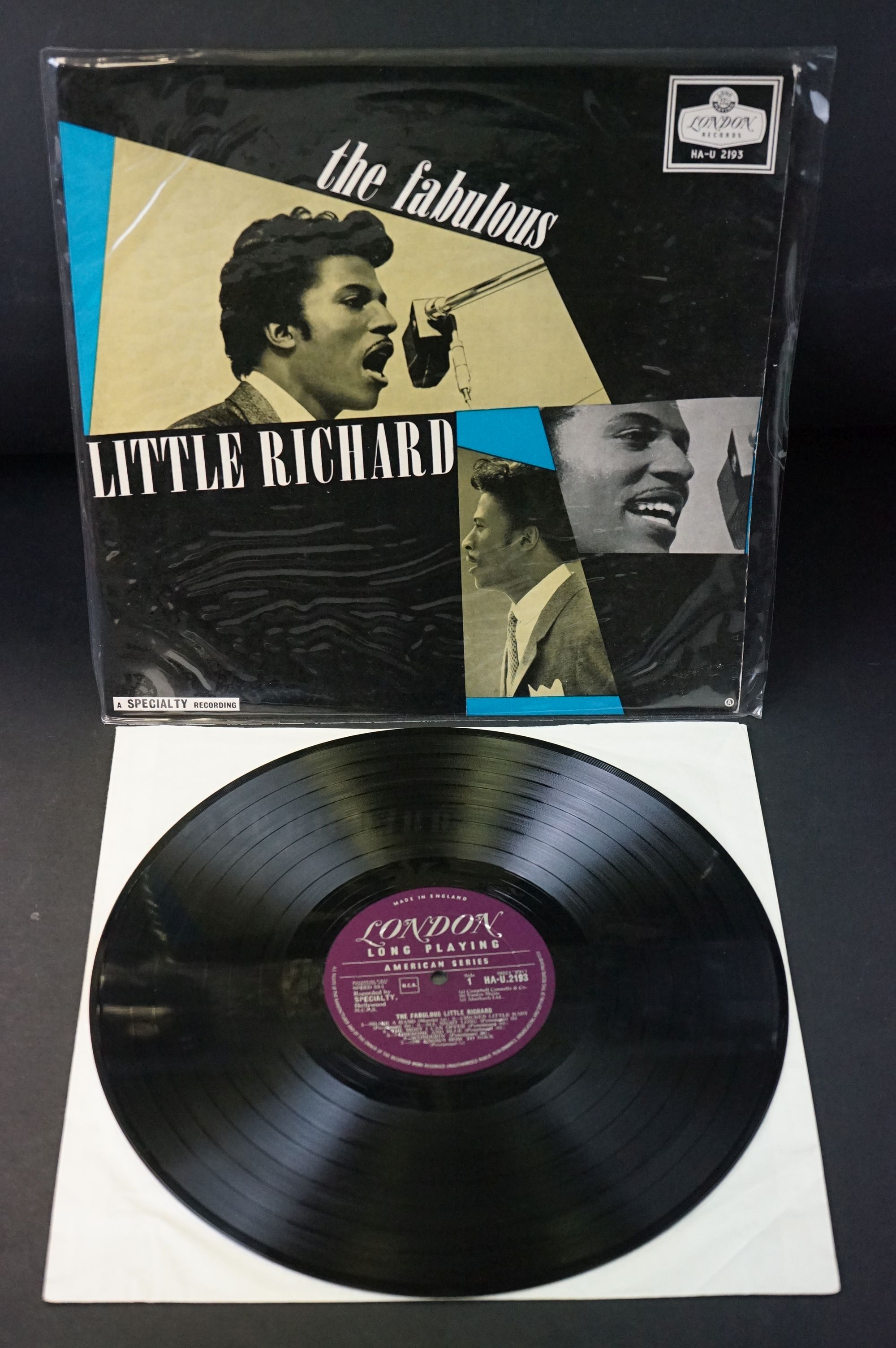 Vinyl & Autograph - Little Richard 3 UK pressing albums on London Records to include: Here’s - Image 2 of 15