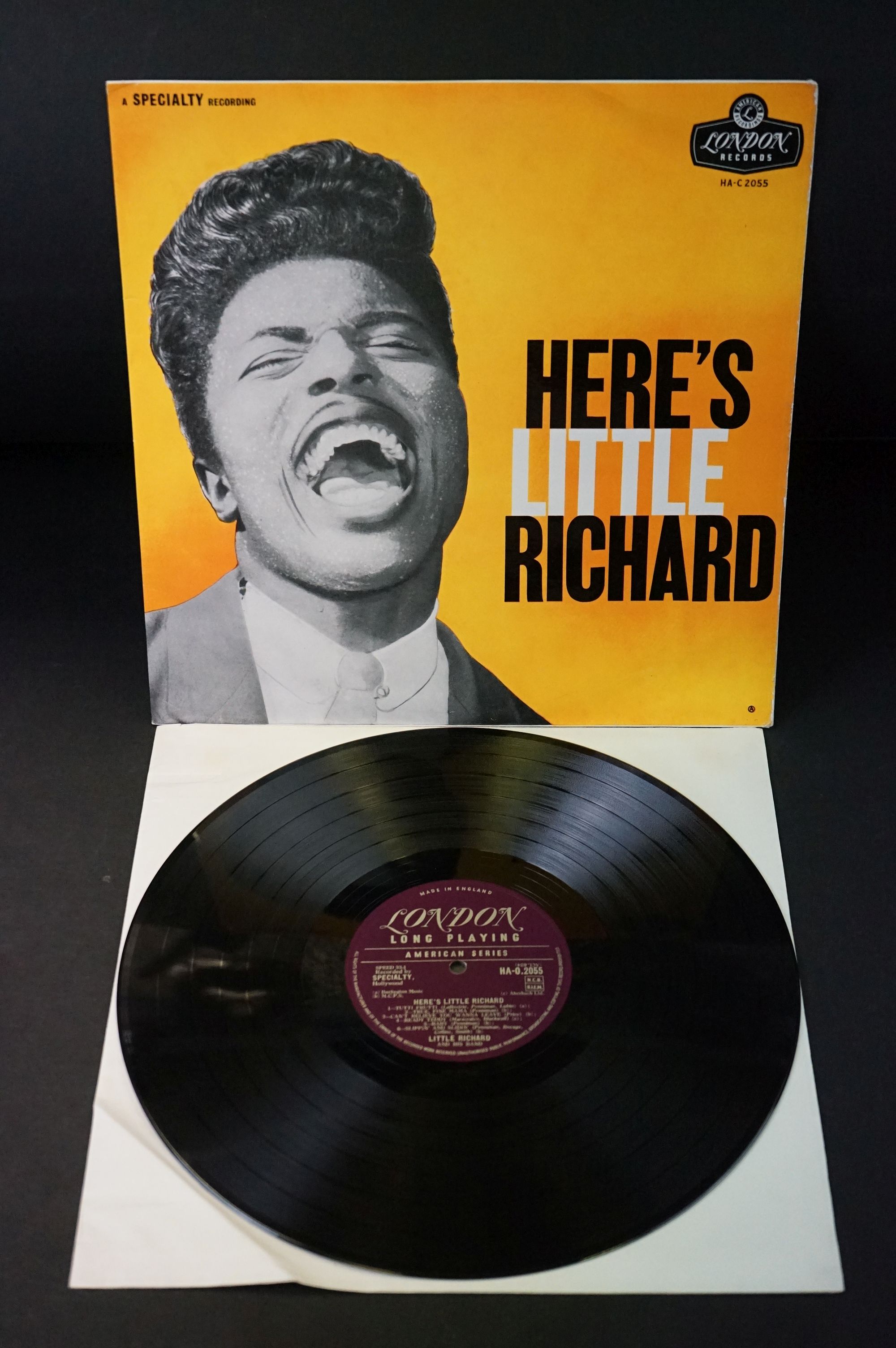 Vinyl & Autograph - Little Richard 3 UK pressing albums on London Records to include: Here’s - Image 8 of 15