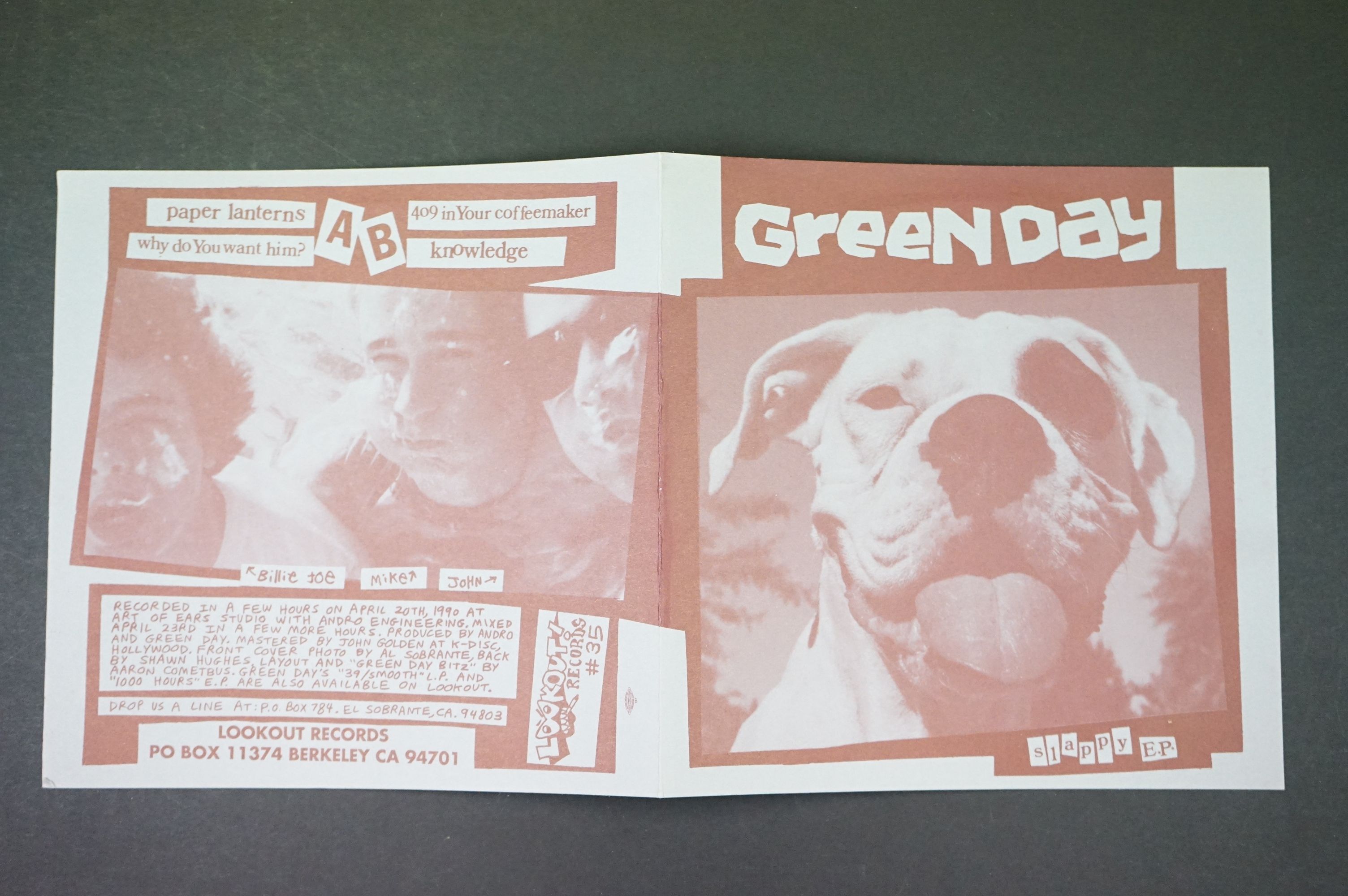 Vinyl – 9 Punk / Alternative 7” singles by mainly US bands to include: Green Day – Slappy E.P. (US - Image 2 of 11
