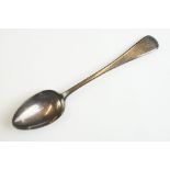 A 19th century fully hallmarked sterling silver tea spoon by William Bateman, London 1834.