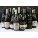 A large collection of mixed wines to include Muscadet, Chardonnay, Sauvignon Blanc... etc.