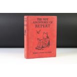 Rupert The Bear - Rupert Annual 1936 ' The New Adventures of Rupert, ' original cloth binding,