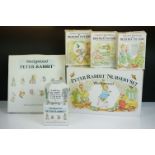 Beatrix Potter - Three boxed Wedgwood Peter Rabbit ceramics / sets (4 Piece Peter Rabbit Nursery