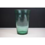 Keith Murray for Stevens and Williams uranium vase, 21cm high