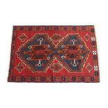 New Woolen Baluchi Rug, 133cm x 90cm