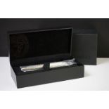 A Versace ballpoint pen complete with display case and outer box.