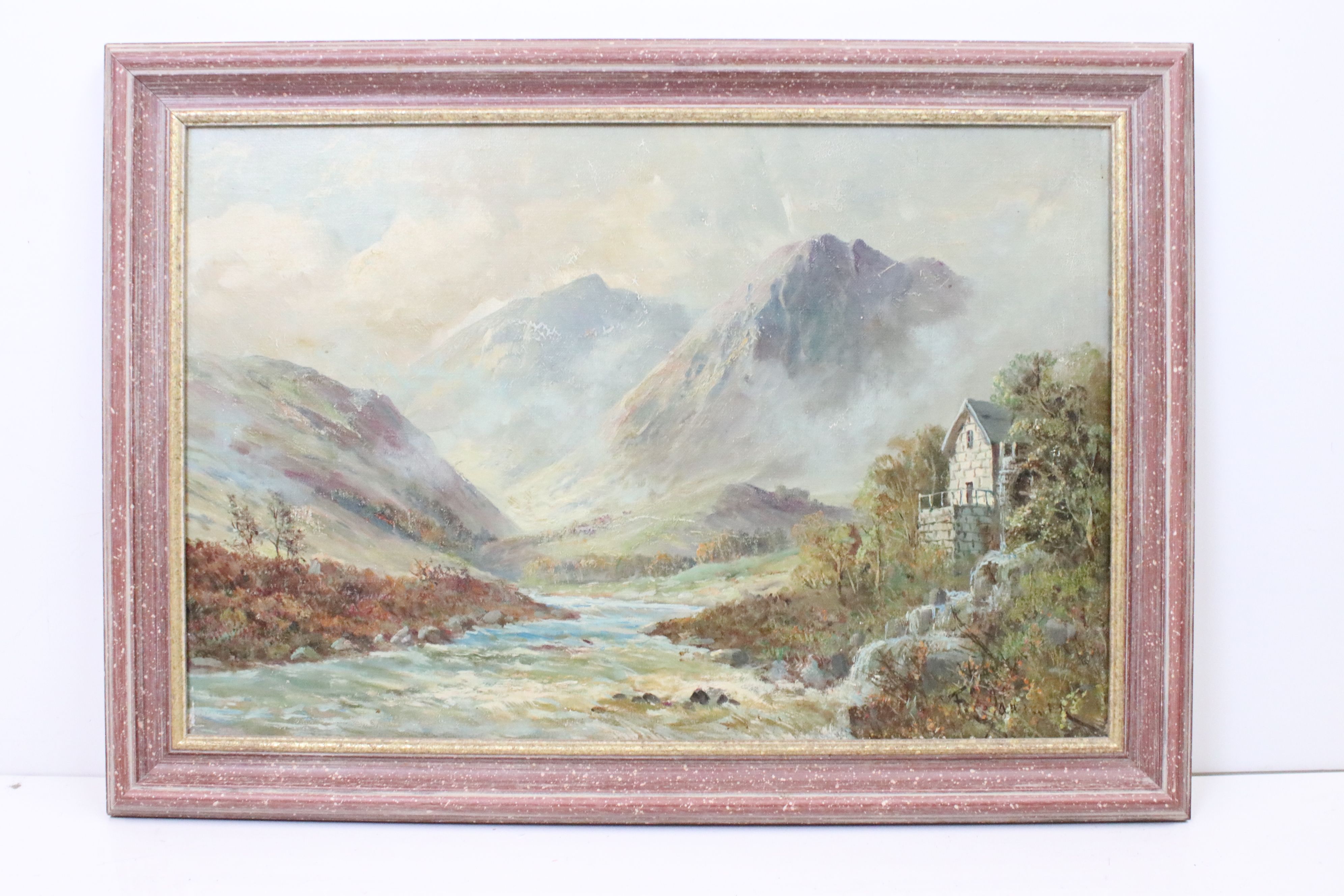 F E Jameson (British Late 19th / Early 20th century) Pair of Landscape Oil Paintings on Canvas of - Image 9 of 14