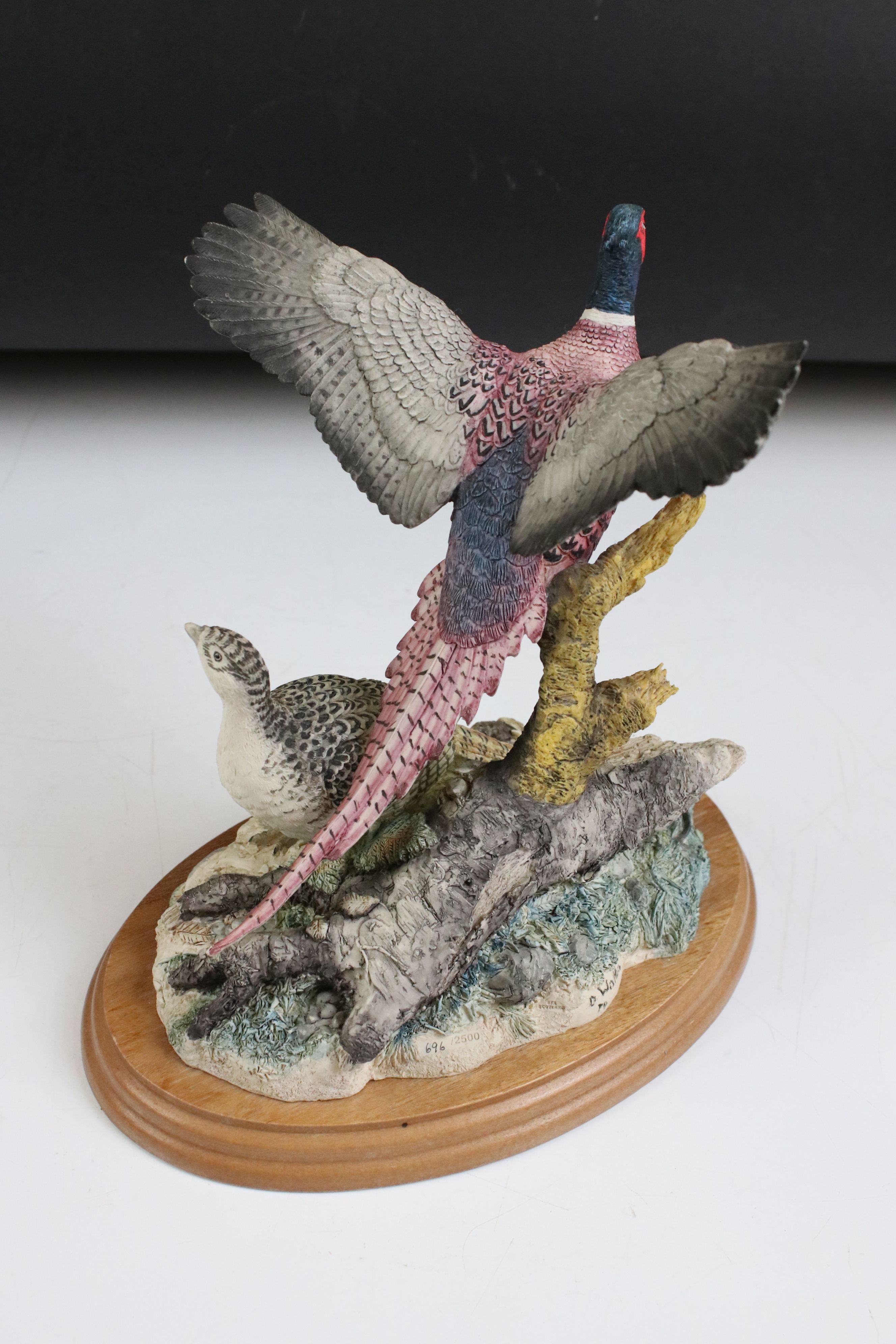 Border Fine Arts - Taking Flight model (No. B0183) by David Walton on wooden base with - Image 3 of 4