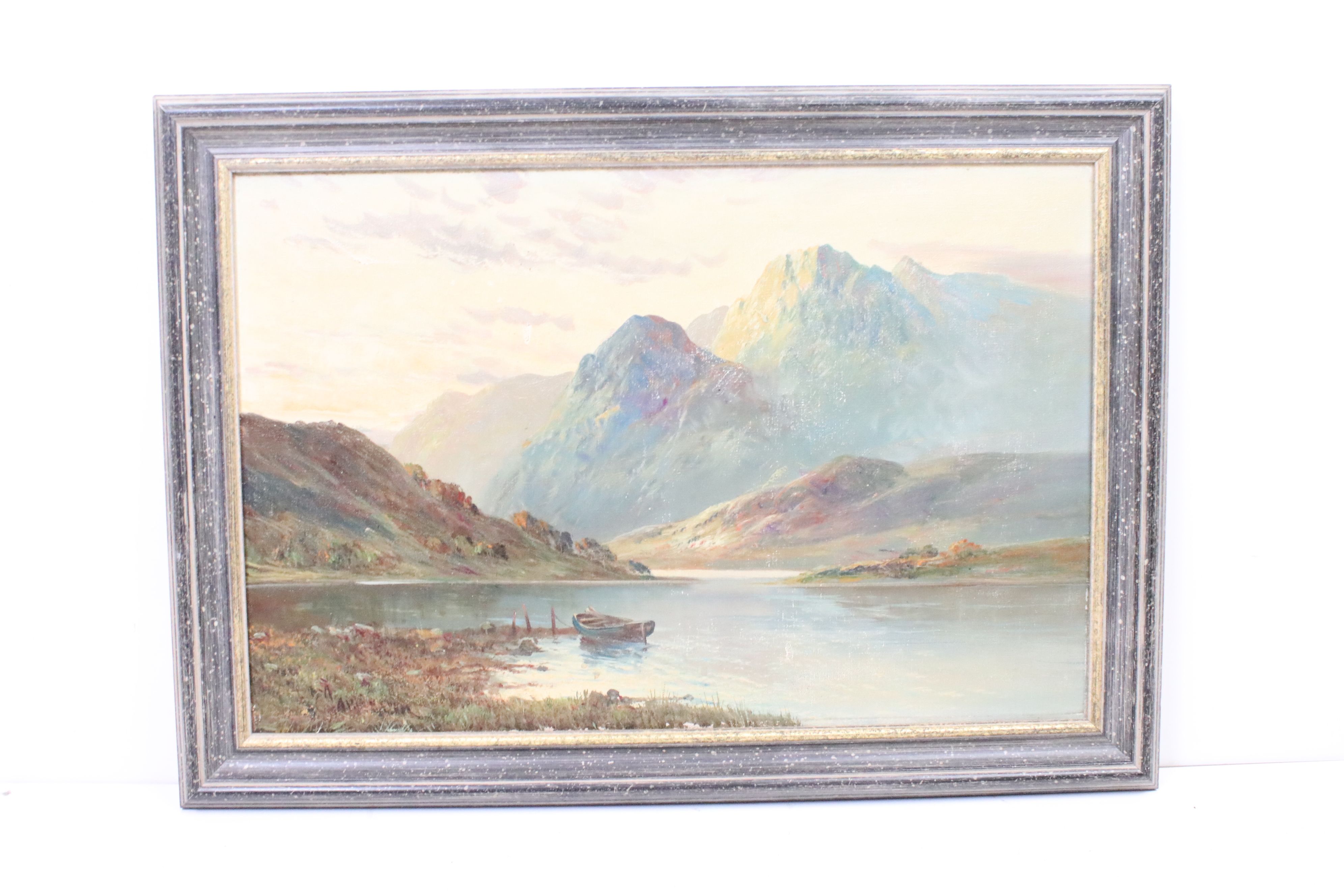 F E Jameson (British Late 19th / Early 20th century) Pair of Landscape Oil Paintings on Canvas of - Image 2 of 14