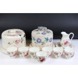 19th Century ' Victoria Jubilee Year ' commemorative tea set, reg no. 67299 (12 teacups & saucers,
