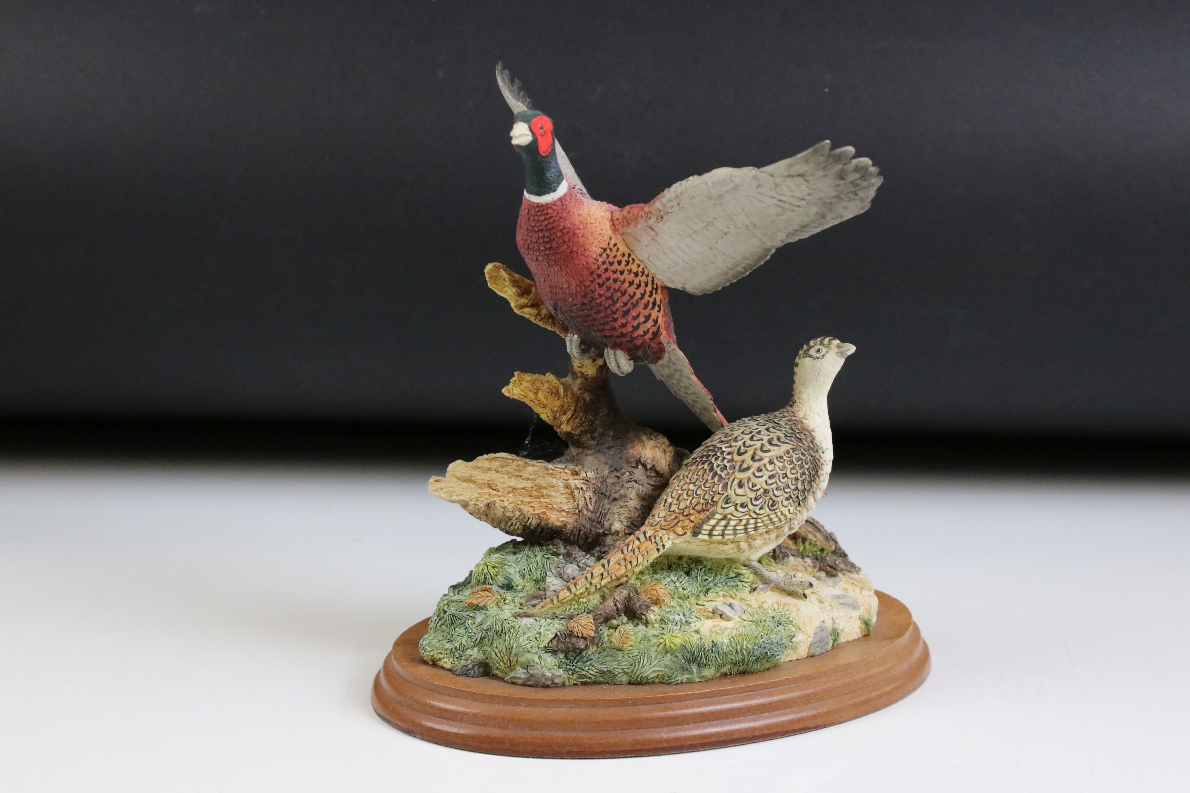 Border Fine Arts - Taking Flight model (No. B0183) by David Walton on wooden base with - Image 2 of 4