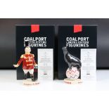 Pair of Coalport Limited Edition Guinness Figurines being ' Ringmaster ' limited edition no. 119 and