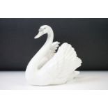 Lladro porcelain figure of a swan, model '5231', 18cm high