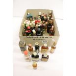 Whisky - A collection of around 50 whisky miniatures to include Black & White, Haig's, Blanton's,