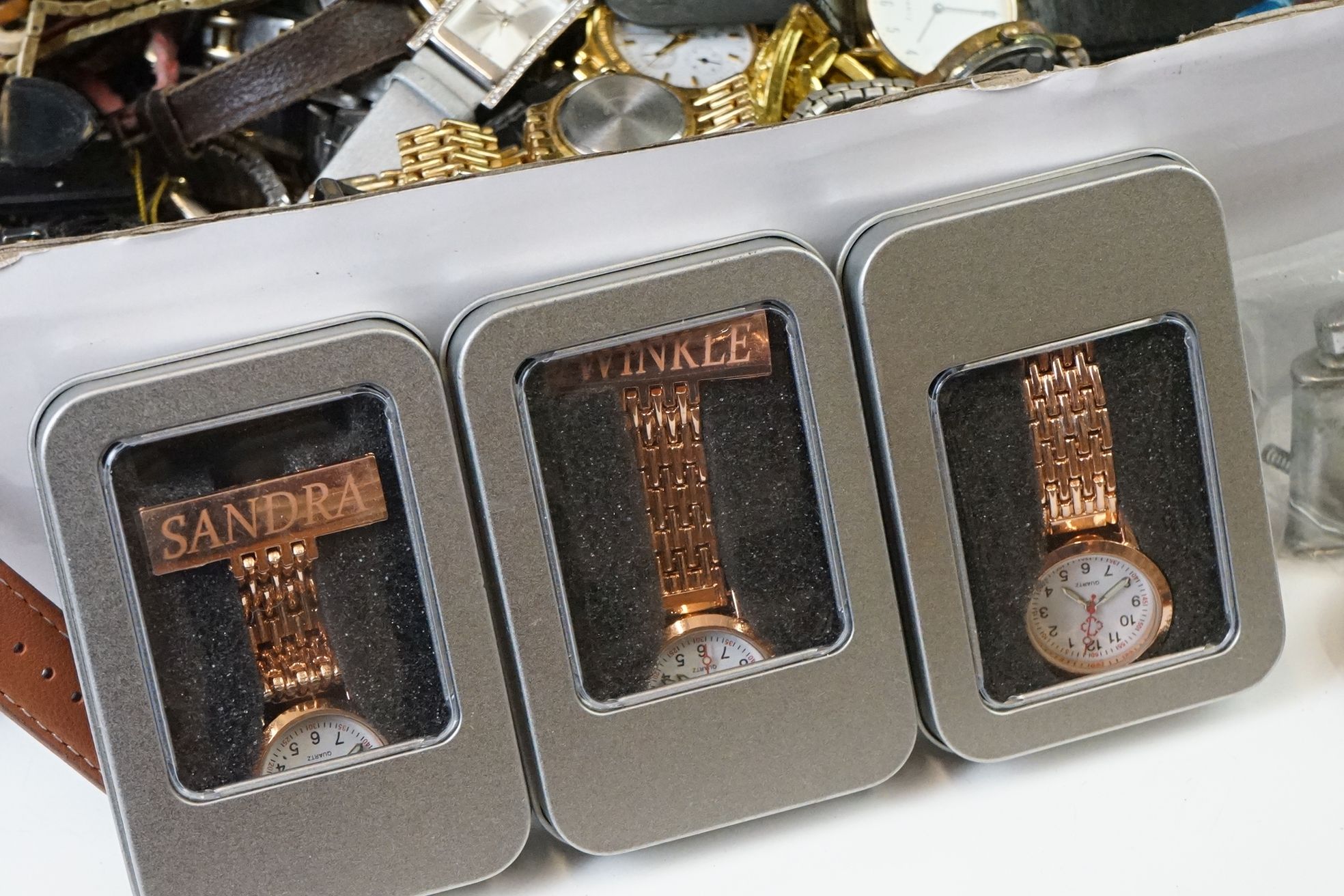 A large collection of mixed ladies and gents wristwatches to include Lotus and Pulsar examples. - Image 2 of 9