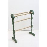 19th century Pine Towel Rail, 60cm long x 75cm high