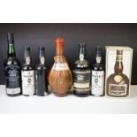 Alcohol - 7 Bottles to include 3 x Warre's 1980 Vintage Port 37.5cl (one missing label), Cockburn'