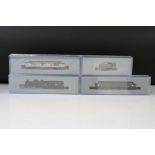 Four cased Graham Farish by Bachmann N gauge locomotives to include Freight Transport Association,