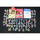 Smurfs - 54 Smurf figures to include early to contemporary Schleich & Peyo examples, some