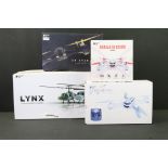 Radio Control - Four boxed Hubsan R/C drones & helicopters to include Lynx 2.4Ghz Series 4