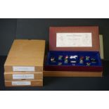 Four boxed ltd edn Britains metal figure sets to include 5289 The Royal Marines, 5194 The