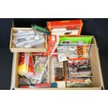 Quantity of OO gauge model railway accessories to include 17 x boxed Hornby Stanard Points,