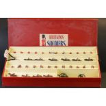 Boxed Britains ' Regiments Of All Nations ' No. 73 metal figure set - ' R. Horse Artillery, Life