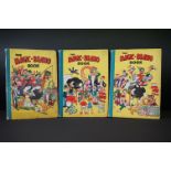 Books - Three earlly The Magic Beano Book annuals by DC Thomson & Co Ltd to include 1945, 1946 &