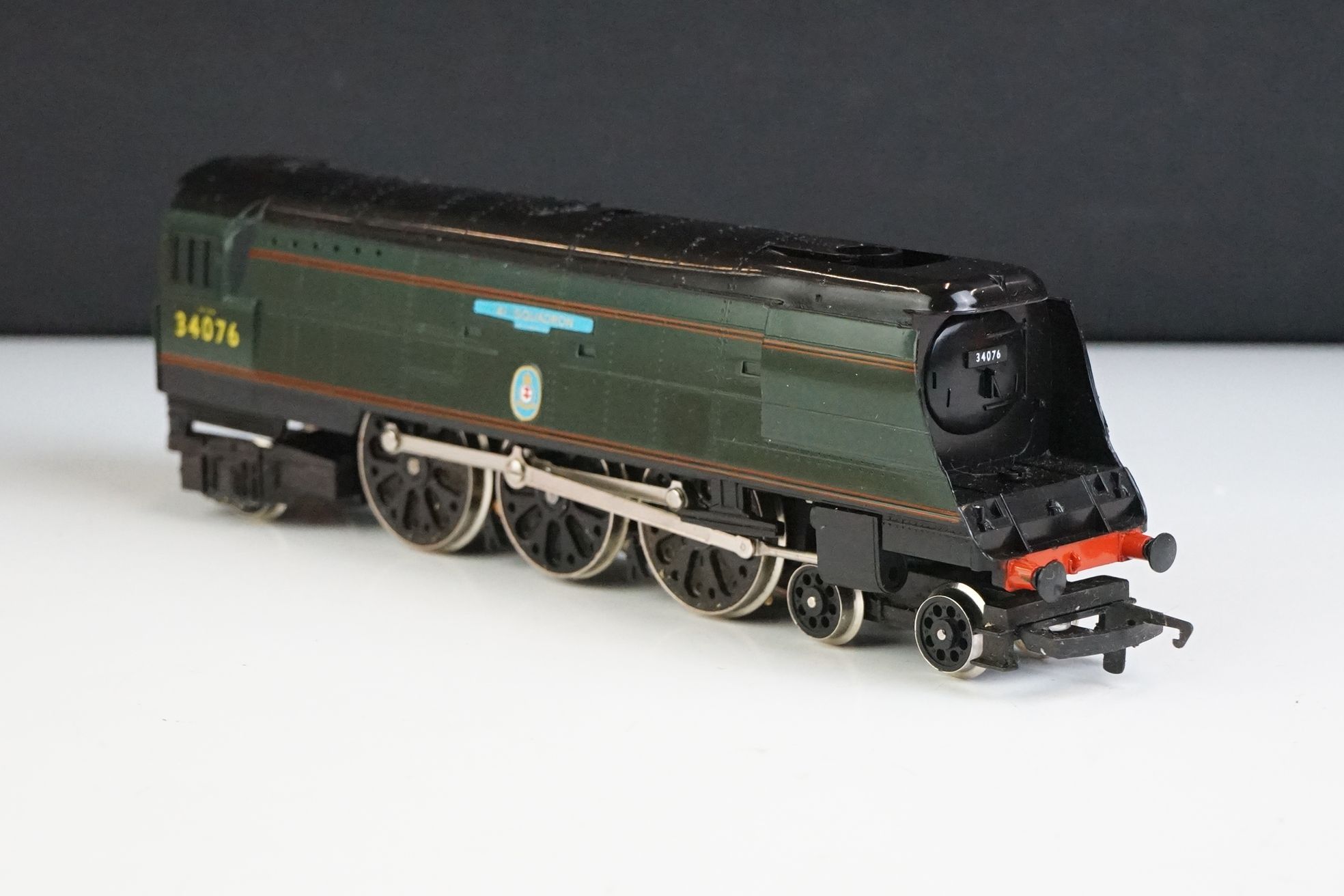 Four boxed Hornby OO gauge locomotives to include R074 BR Battle of Britain 41 Squadron, R315 LMS - Image 5 of 22