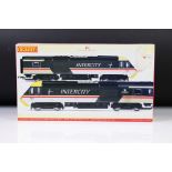 Boxed Hornby OO gauge R2702 BR Intercity Executive Clkass 43 HST Train Pack, some box wear