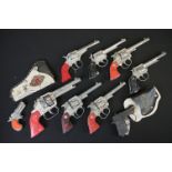 Wild West / Spy - Eight vintage toy guns to include Lone Star, Midgie TV21, Frontier Sheriff etc