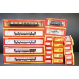 22 Boxed Hornby OO gauge items of rolling stock to include R4143A, R4145A, R4144, R296, R40141,