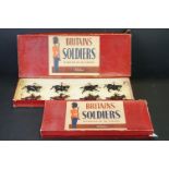 Two boxed Britains ' Regiments Of All Nations ' metal figure sets to include 50 - The Life Guards