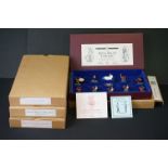 Four boxed ltd edn Britains metal figure sets to include 5191 The Royal Welch Fusiliers, 5193 The
