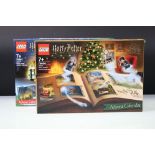 Lego - Two boxed Harry Potter Wizarding World Advent Calendars to include 75964 & 76404, both sealed