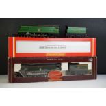 Boed ltd edn Hornby OO gauge R320 SR West Country Class Exeter plus a boxed Hornby Top Link R310