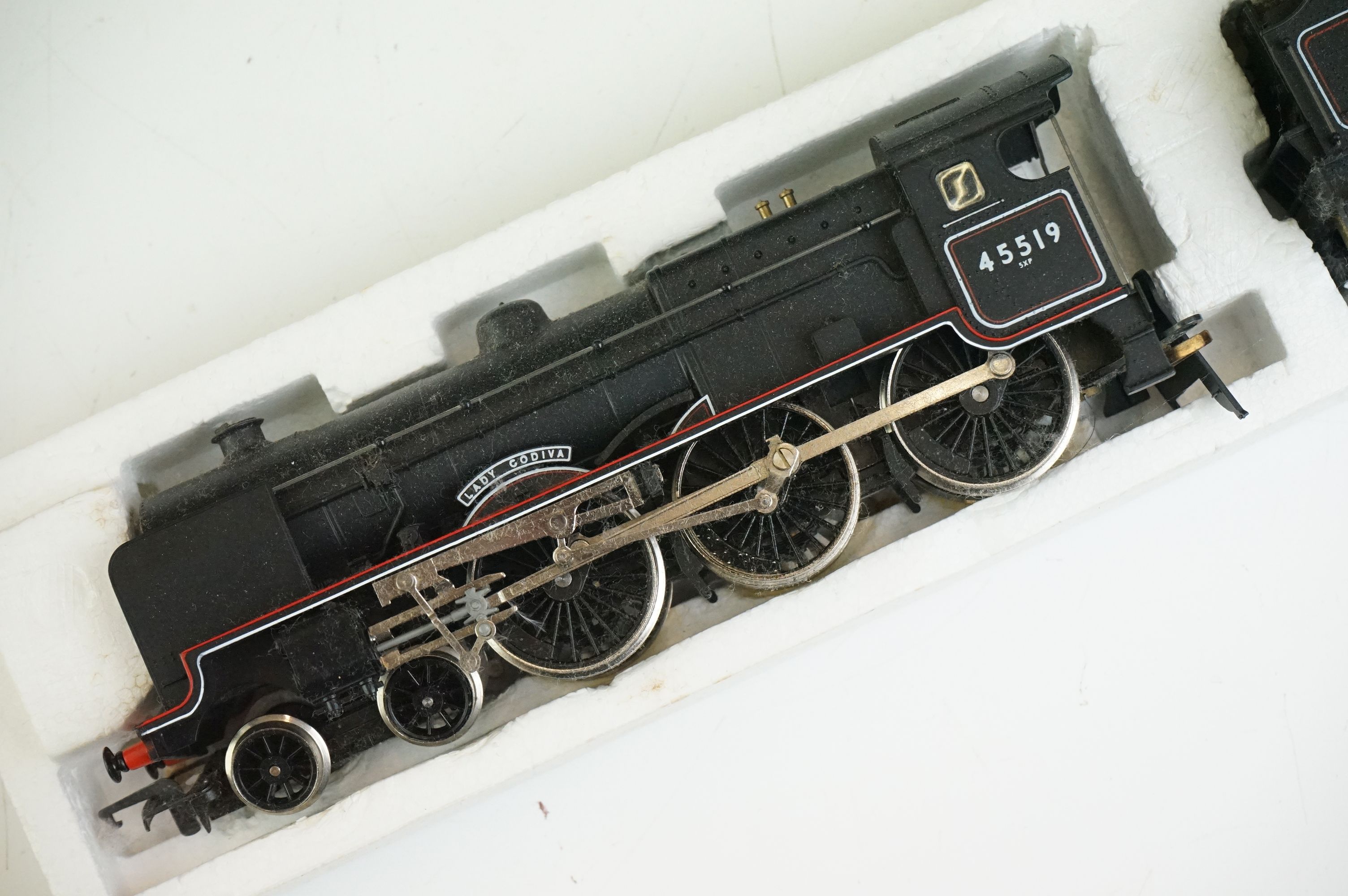 Four boxed Hornby OO gauge locomotives to include R074 BR Battle of Britain 41 Squadron, R315 LMS - Image 17 of 22