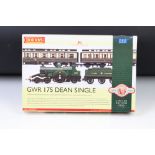 Boxed ltd edn Hornby OO gauge R2956 GWR 175 Dean Single Train Pack, complete with certificate,