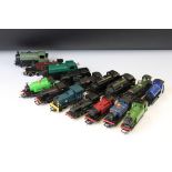 16 OO gauge locomotives to include Hornby Queen Elizabeth II in maroon livery, Hornby Monty LMS in