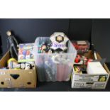 Large collection of figures and collectibles to include Jakks Pacific Star Wars figures, carded Coca