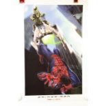 Comics - Three Dynamic Force Marvel Acetate Lithographs to include signed Sabertooth Vs